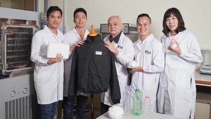 新加坡國立大學創(chuàng)新研發(fā) 世界首個塑料瓶制隔熱與隔音氣凝膠材料